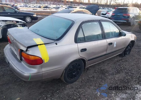 1998 Chevrolet Prizm Lsi from USA, damaged, VIN 1Y1SK5288WZ419698